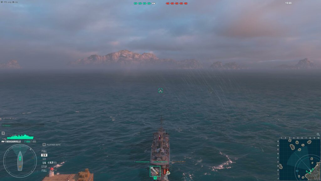 Gamplay de World of Warships