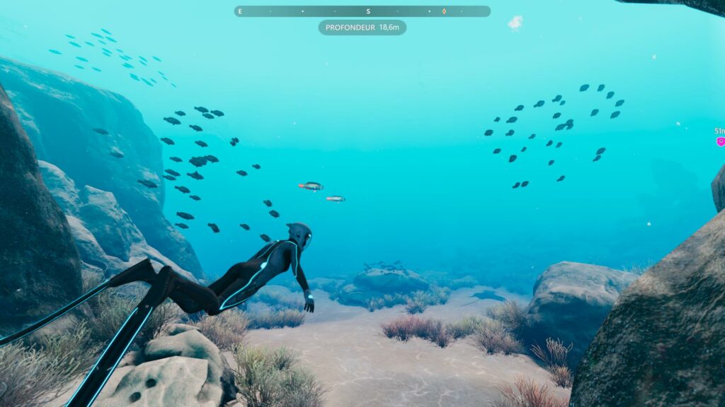 Gameplay de Beyond Blue