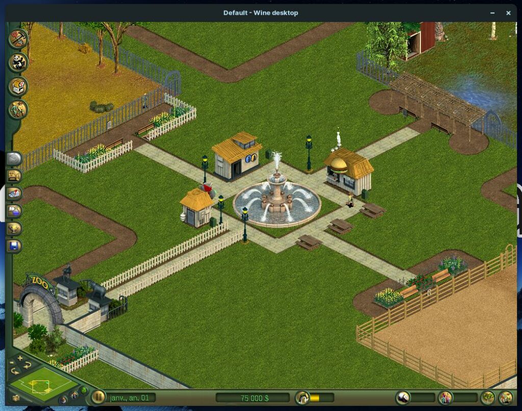 Gameplay de Zoo Tycoon