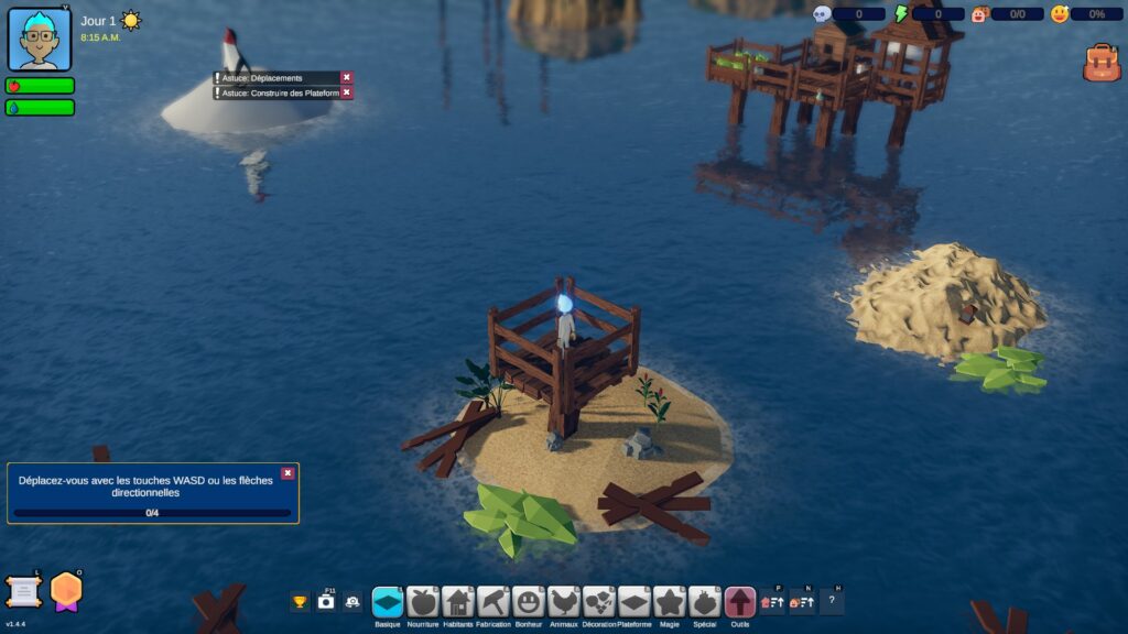 Gameplay de Havendock