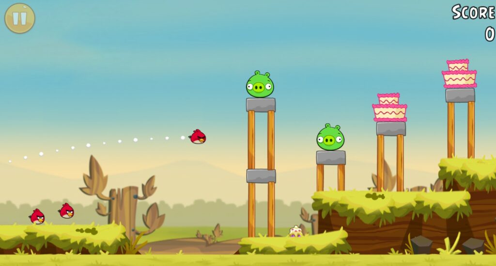 Gameplay d'Angry Birds
