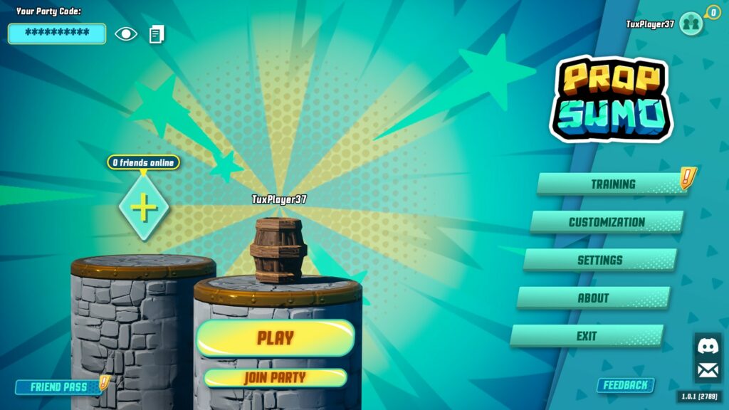 Gameplay de Prop Sumo