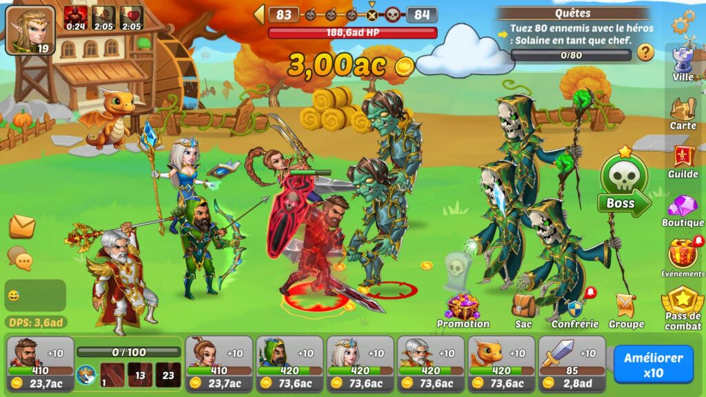 Gameplay de Firestone