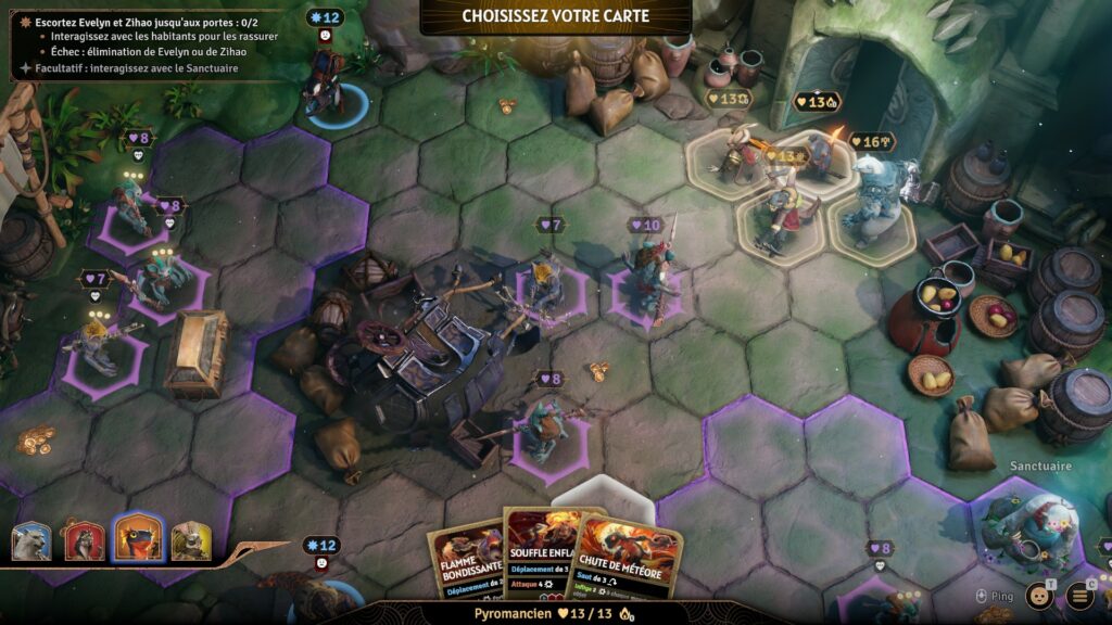 Gameplay de Sunderfolk